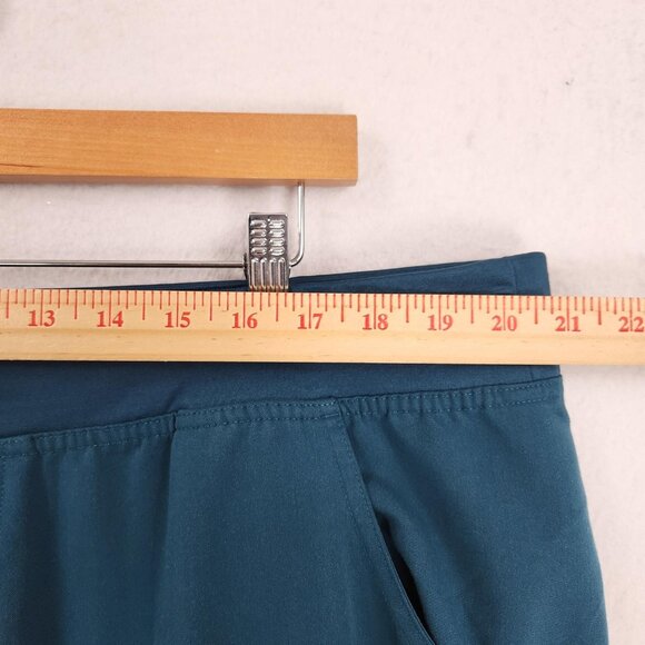FIGS Scrub Pants Womens XXL Teal Blue Kade Technical Collection Cargo Pockets - Picture 4 of 11